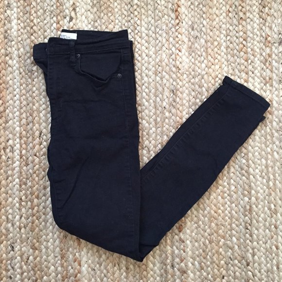 GAP Denim - Gap High Waisted Black Skinny Jeans